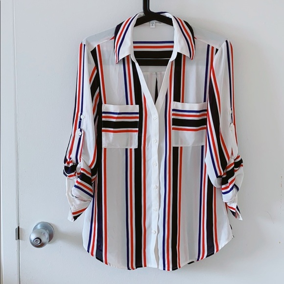 NWOT stripped shirt - Picture 3 of 6